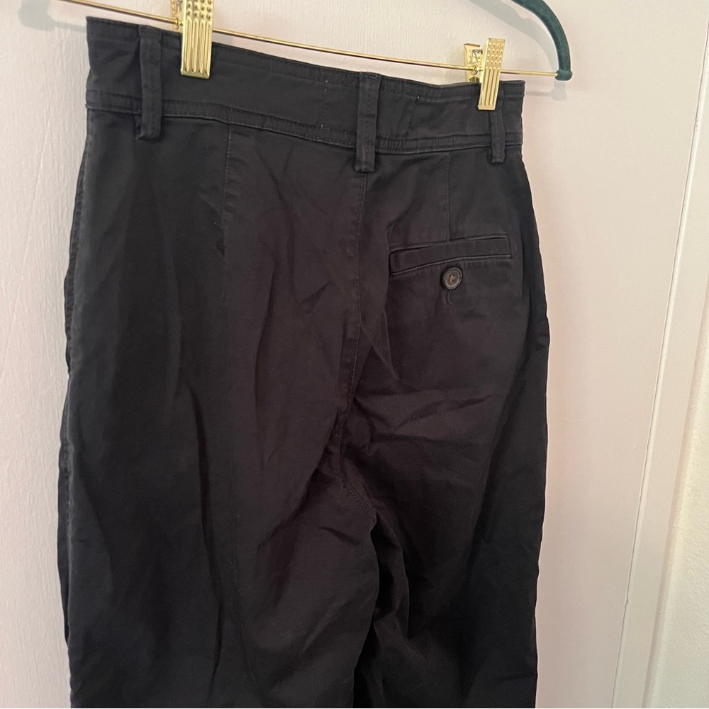 Everlane Pleated Chino Pants Black Size 0 - Picture 3 of 12